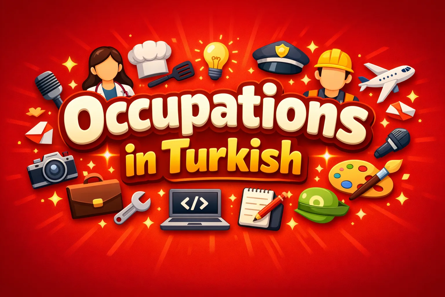 Occupations in Turkish