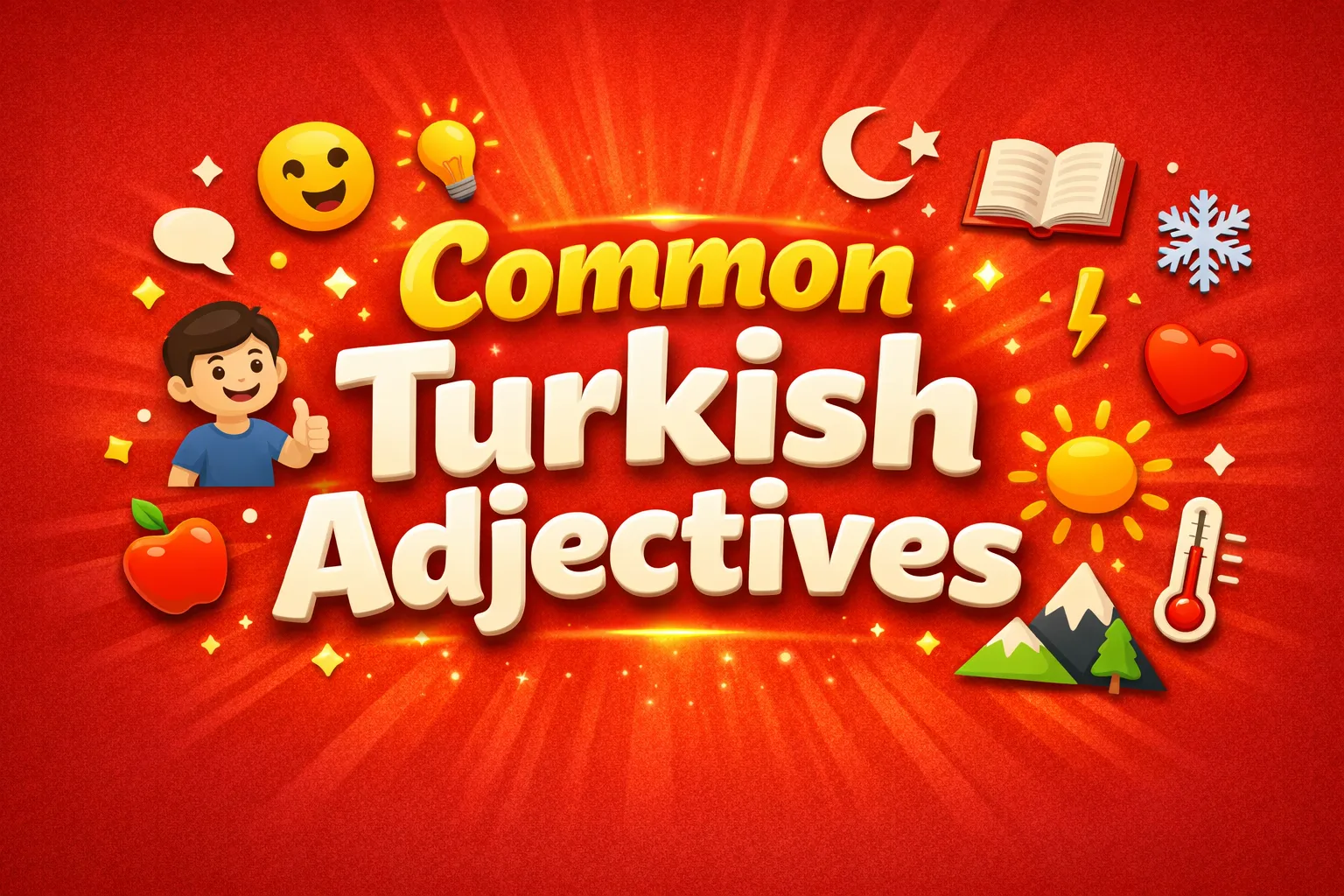Common Turkish Adjectives