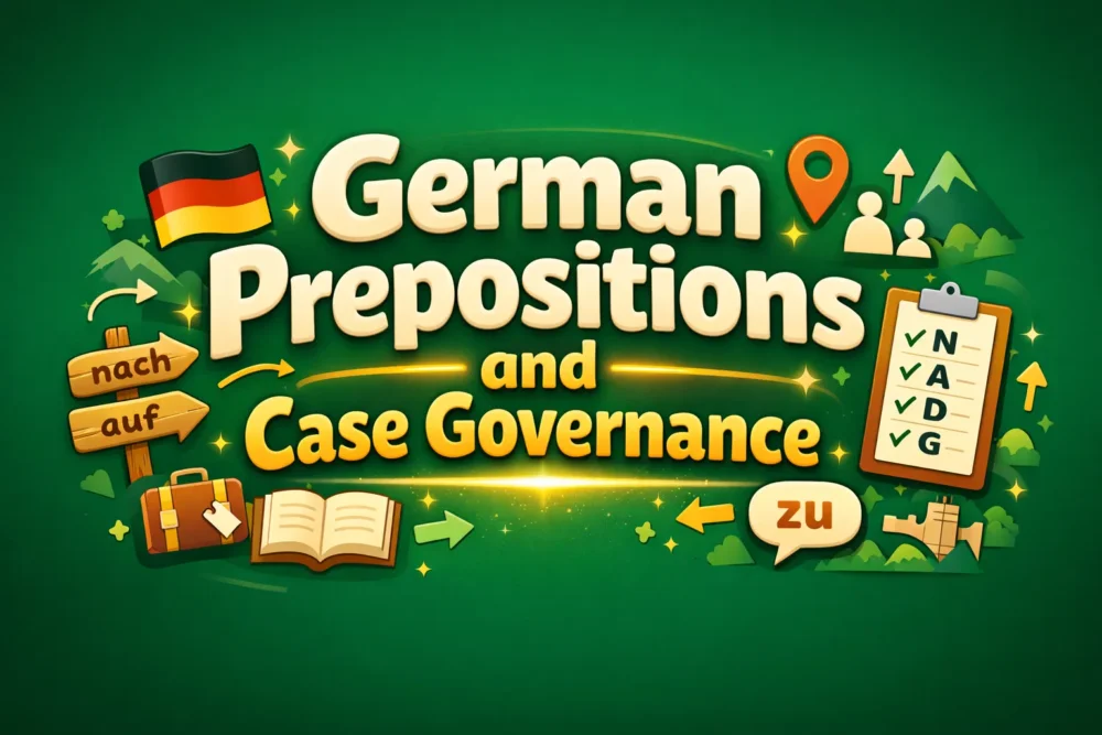 German Prepositions and Case Governance