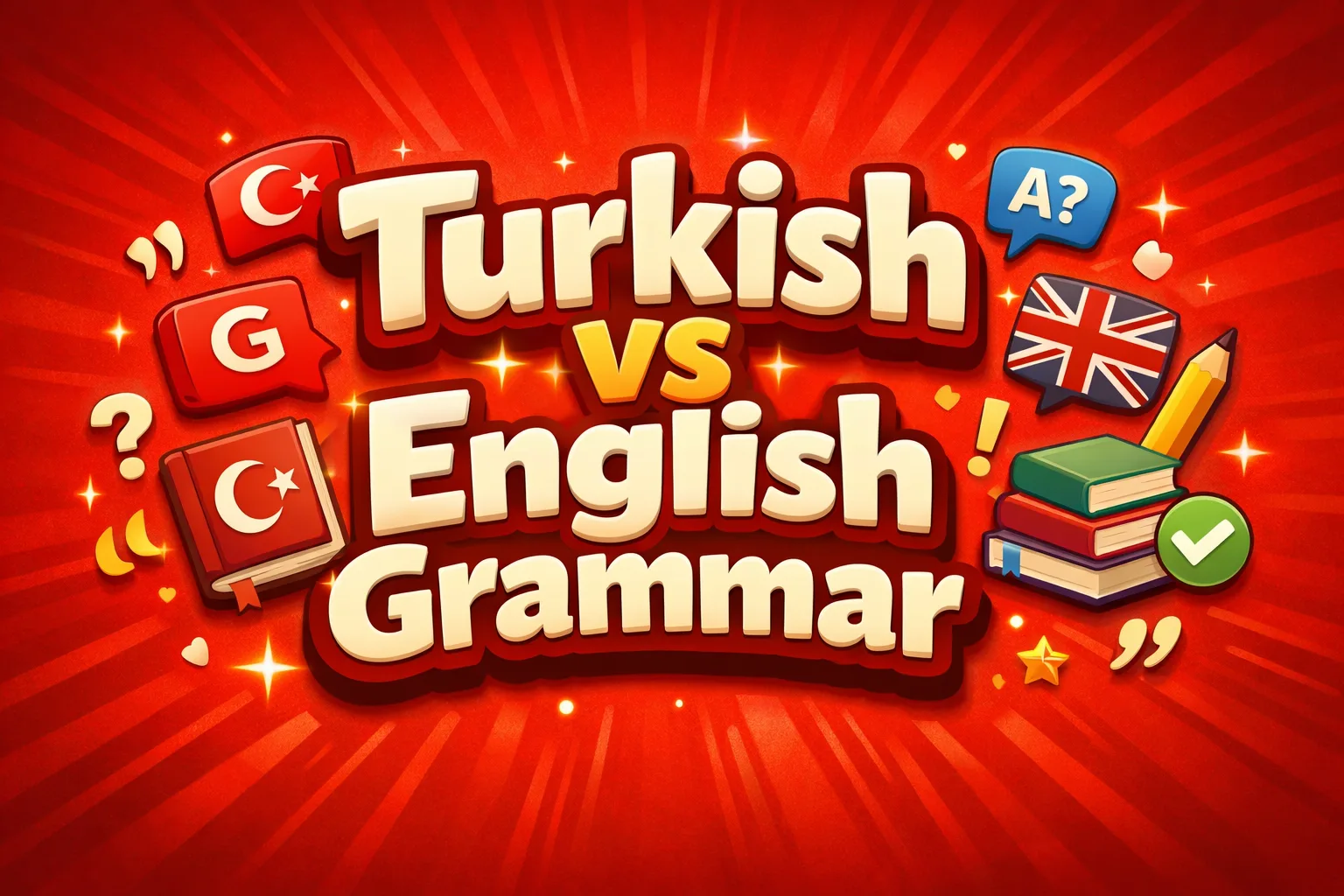 Turkish vs English Grammar