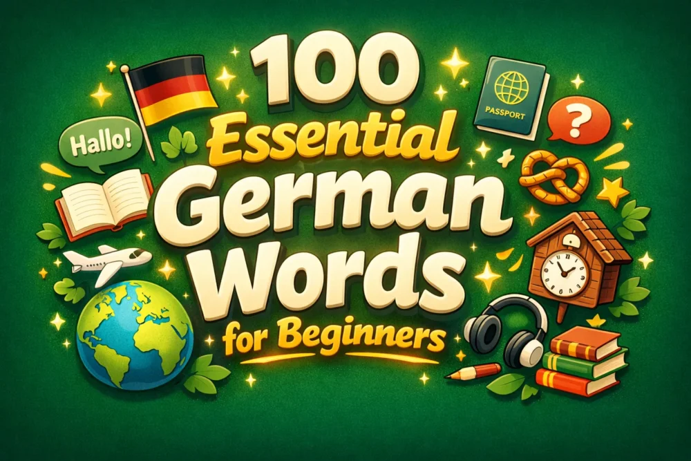 100 Essential German Words for Beginners