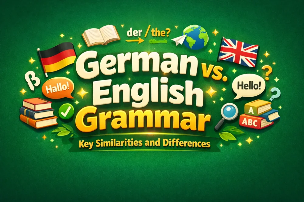German vs. English Grammar