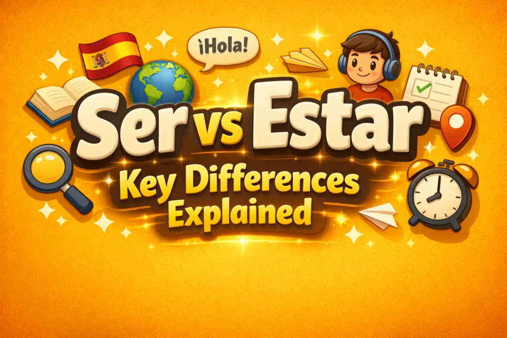 Ser vs Estar Key Differences Explained