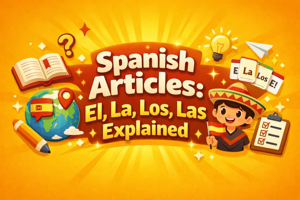 Spanish Articles El, La, Los, Las Explained
