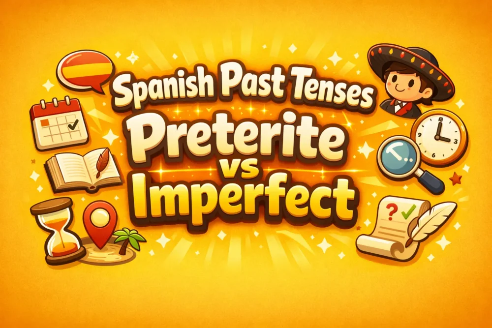 Spanish Past Tenses Preterite vs Imperfect