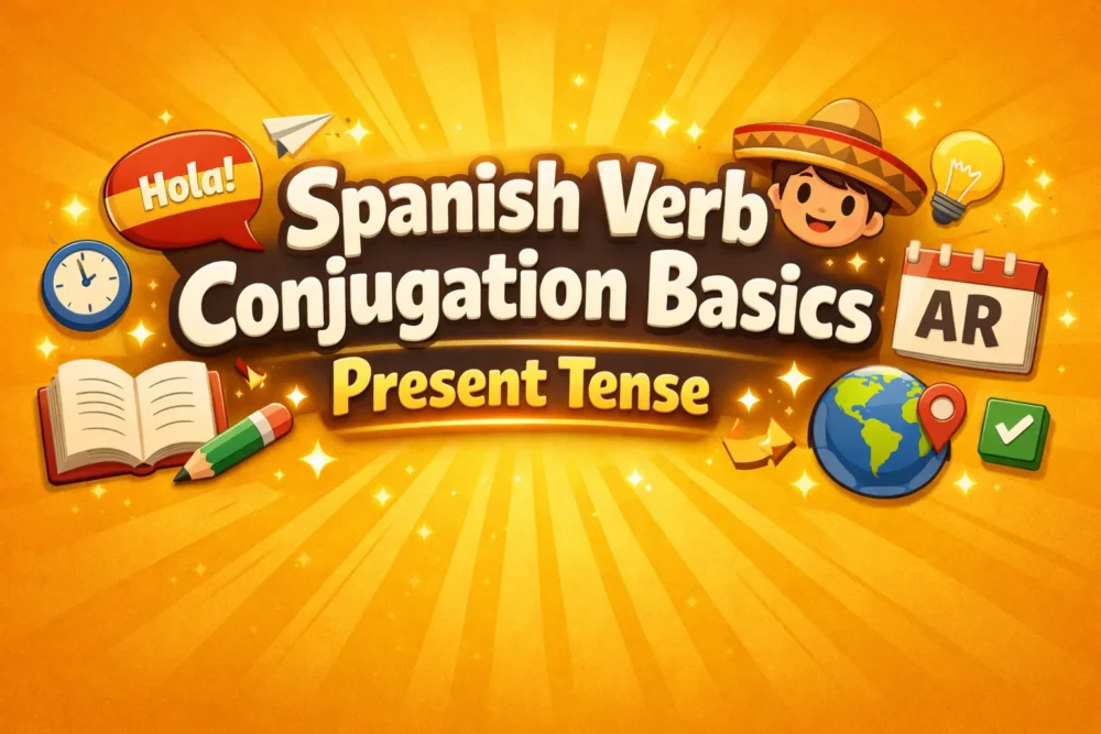 Spanish Verb Conjugation Basics (Present Tense)