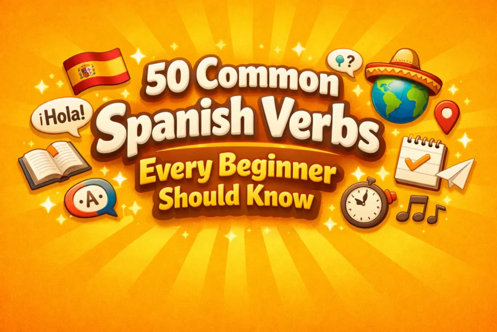 50 Common Spanish Verbs Every Beginner Should Know
