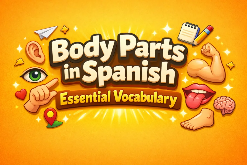 Body Parts in Spanish Essential Vocabulary with Examples
