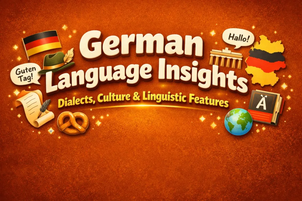 German Language Insights Dialects, Culture & Linguistic Features