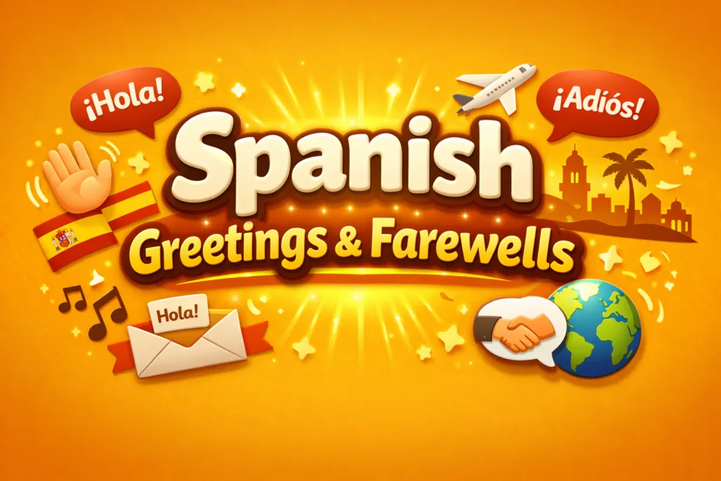 Spanish Greetings and Farewells Formal and Informal Ways to Say Hello and Goodbye