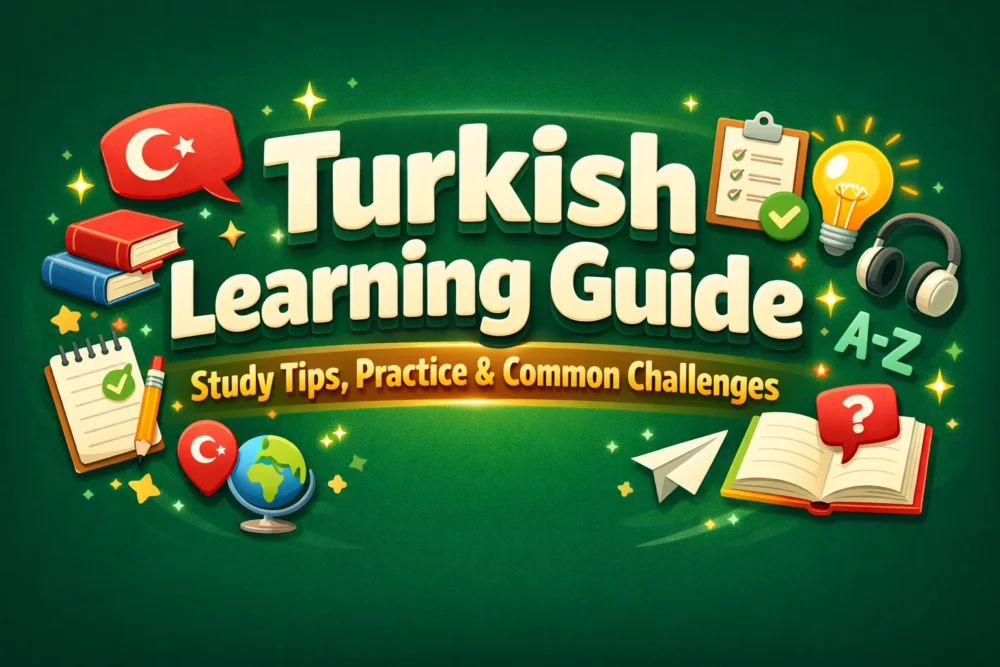 Turkish Learning Guide Study Tips, Practice & Common Challenges