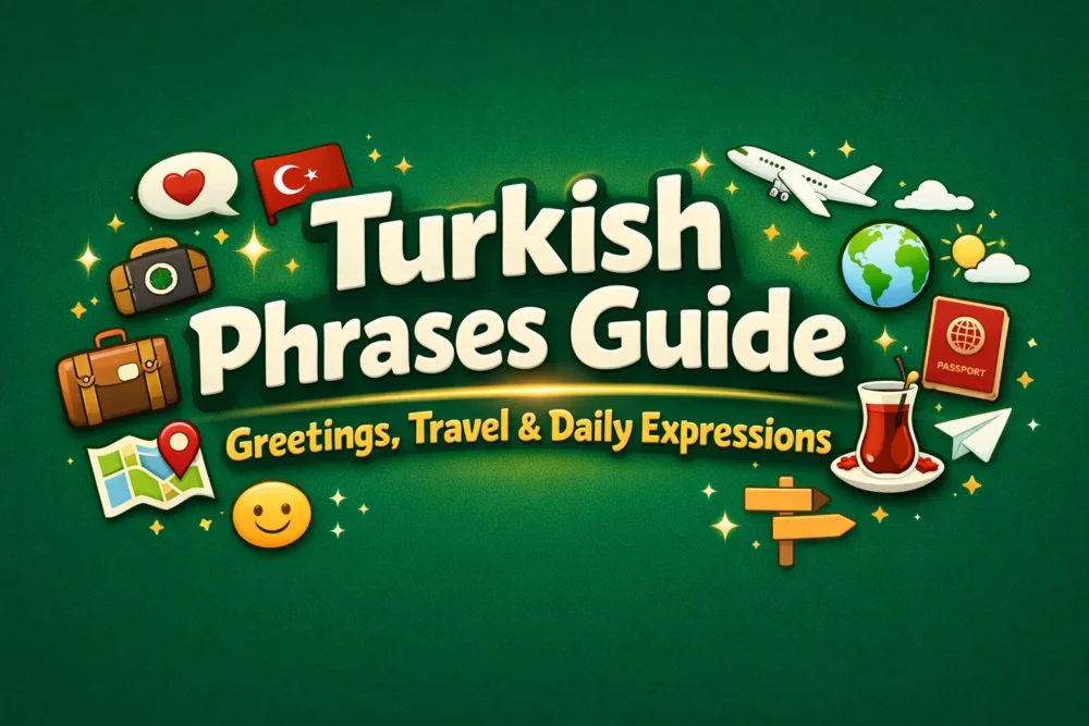 Turkish Phrases Guide Greetings, Travel & Daily Expressions