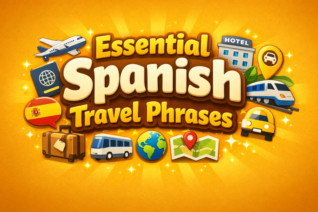 Essential Spanish Travel Phrases for Airports, Hotels, and Transportation