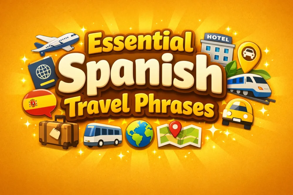 Essential Spanish Travel Phrases for Airports, Hotels, and Transportation