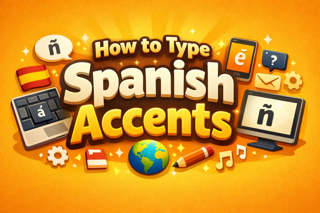 How to Type Spanish Accents on Windows, Mac, and Mobile Keyboards