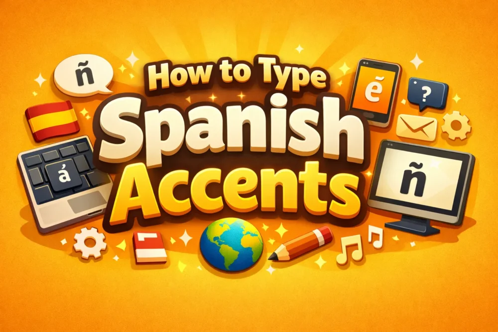How to Type Spanish Accents on Windows, Mac, and Mobile Keyboards