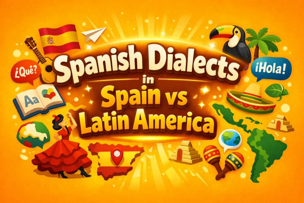 Spanish Dialects in Spain vs Latin America Key Vocabulary and Pronunciation Differences