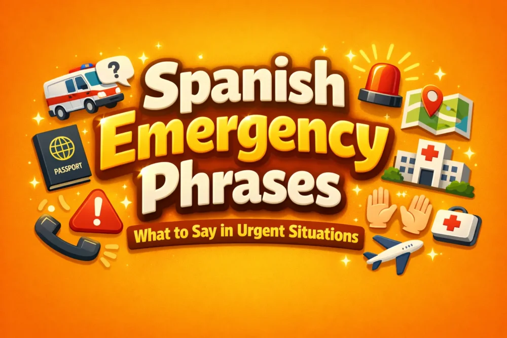 Spanish Emergency Phrases for Travelers What to Say in Urgent Situations