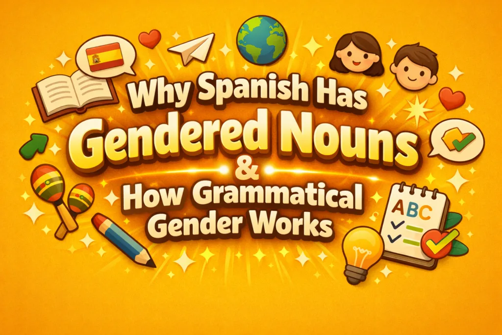Why Spanish Has Gendered Nouns and How Grammatical Gender Works