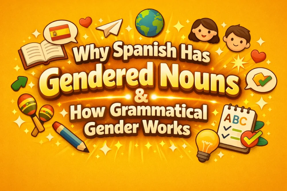 Why Spanish Has Gendered Nouns and How Grammatical Gender Works