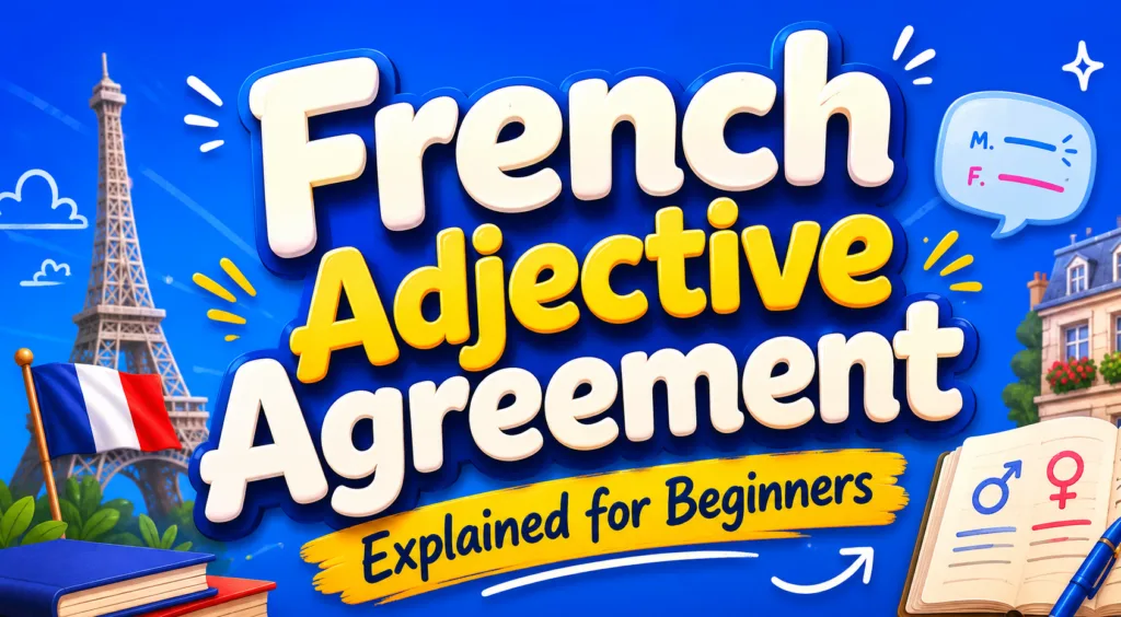 French Adjective Agreement Explained for Beginners