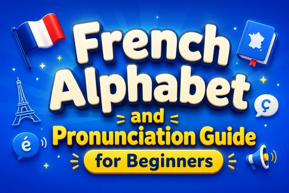 French Alphabet and Pronunciation Guide for Beginners