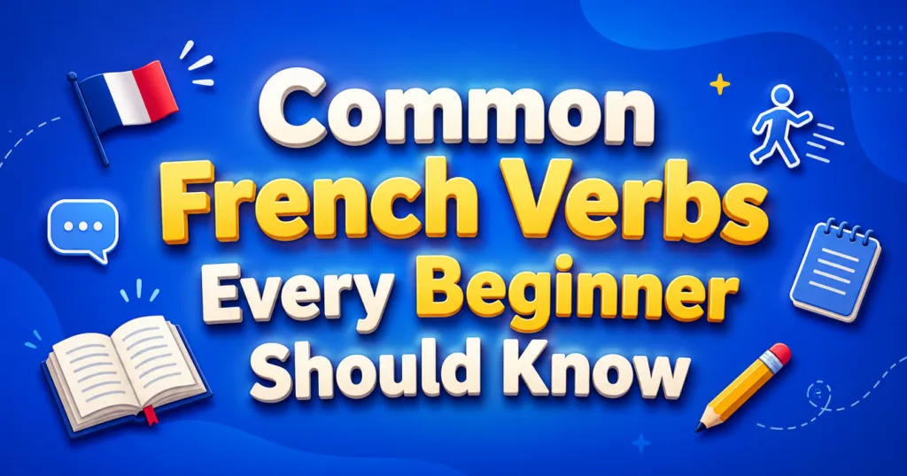 Common French Verbs Every Beginner Should Know